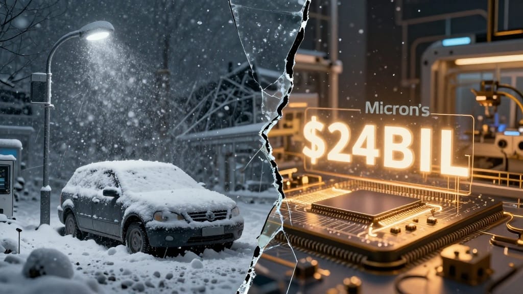 Winter Storm Death Toll Rises to 29; Micron Announces $24 Billion Expansion